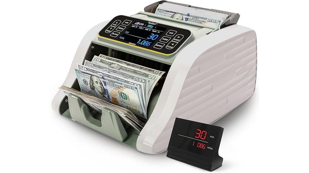multi currency money counting
