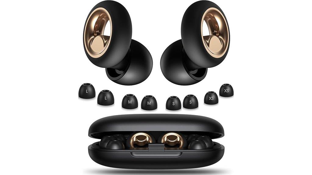 noise canceling silicone earplugs