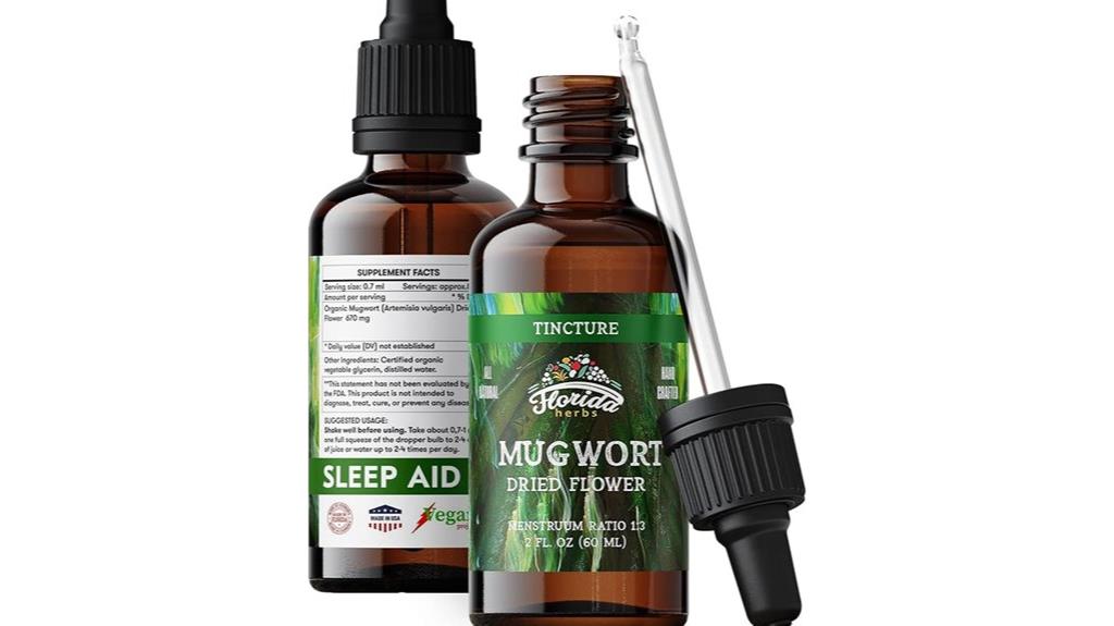 organic mugwort sleep tincture