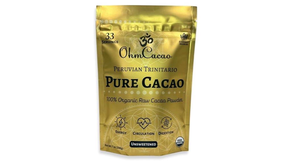 organic raw cacao powder