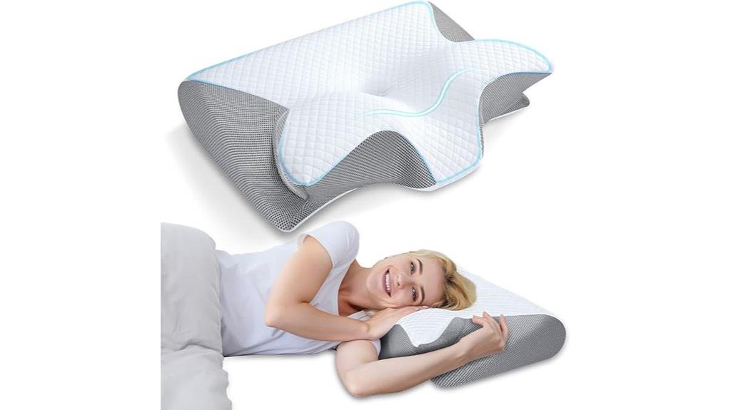 orthopedic cervical support pillow