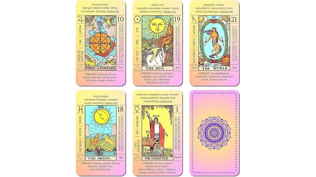 pink rider waite tarot
