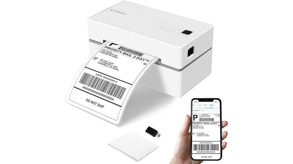 portable bluetooth shipping printer
