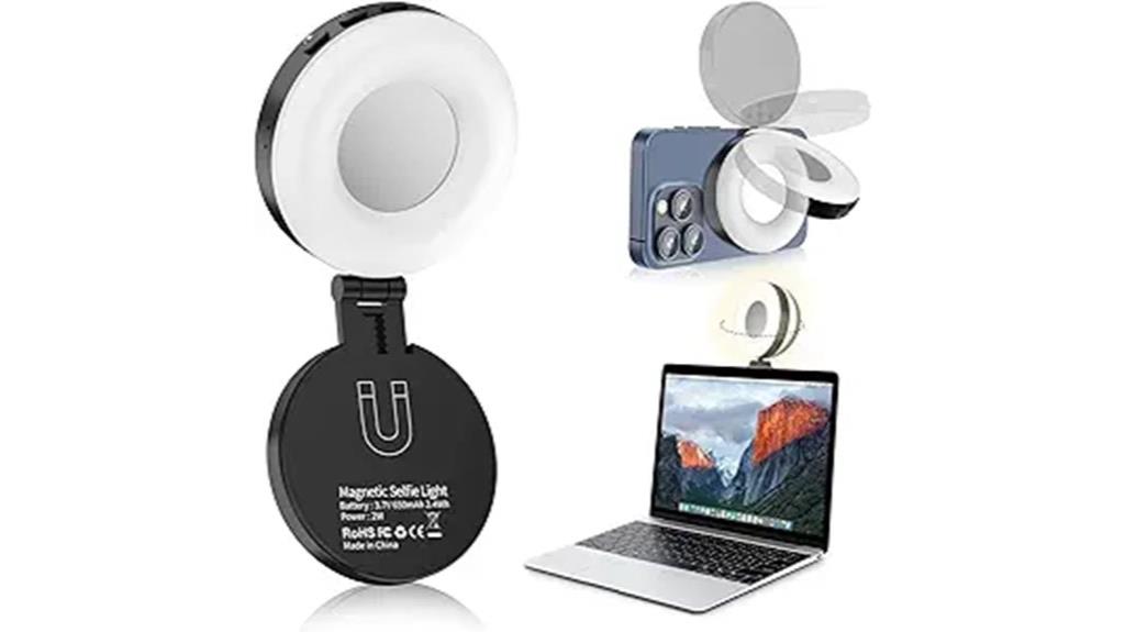 portable iphone selfie ring