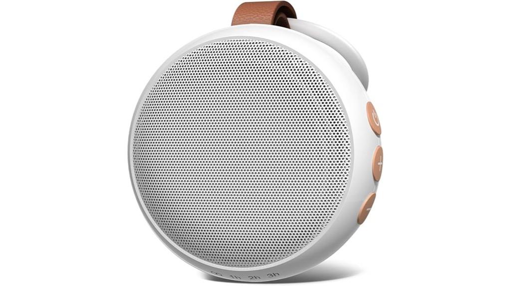portable noise machine with sounds