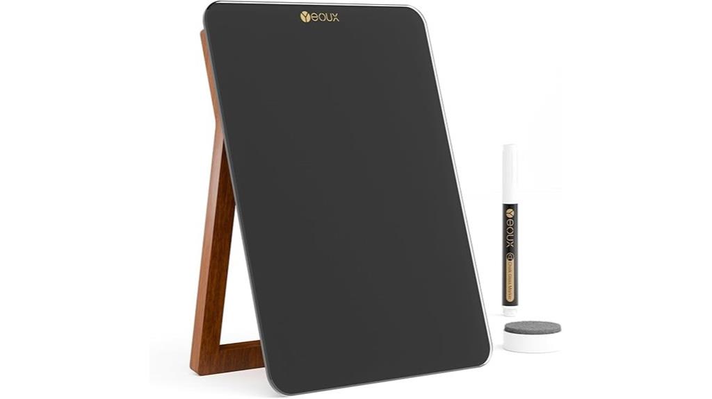 reversible wood stand whiteboard