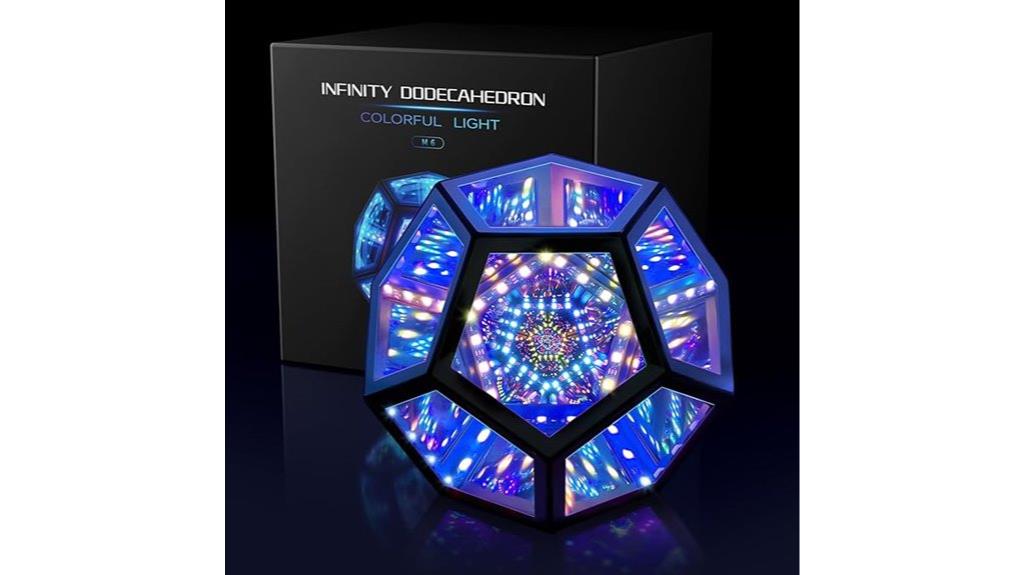 rgbw infinity mirror light