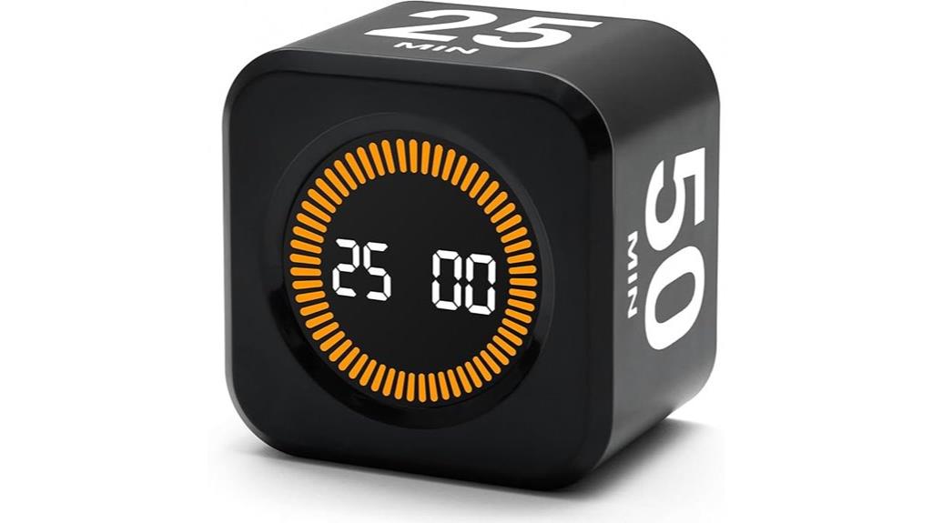rotating timer with sensors