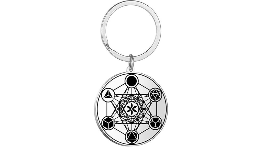 sacred geometry necklace men