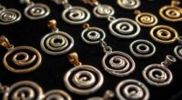 sacred spiral pendants collection