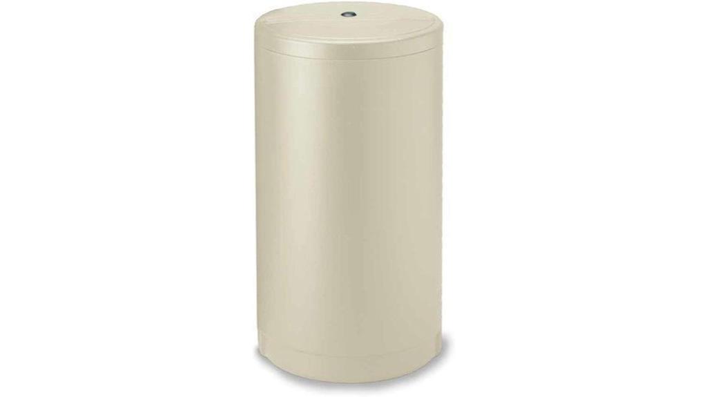 salt brine tank size