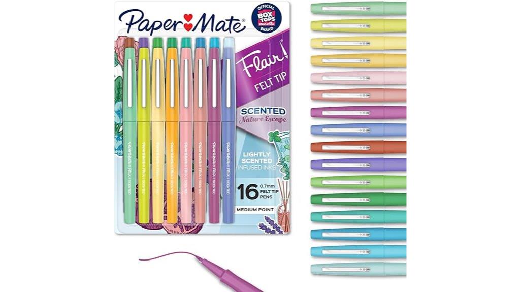 scented felt tip pens