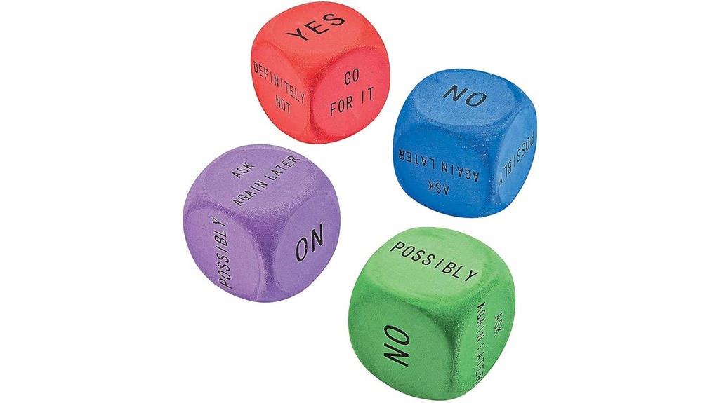 set of 12 decision dice