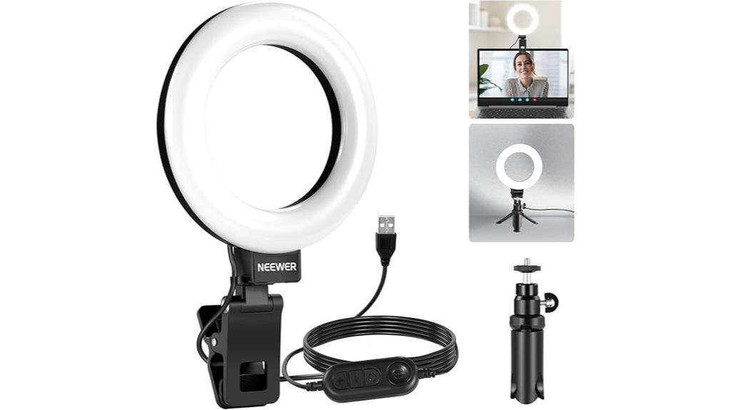 simple video conference lighting