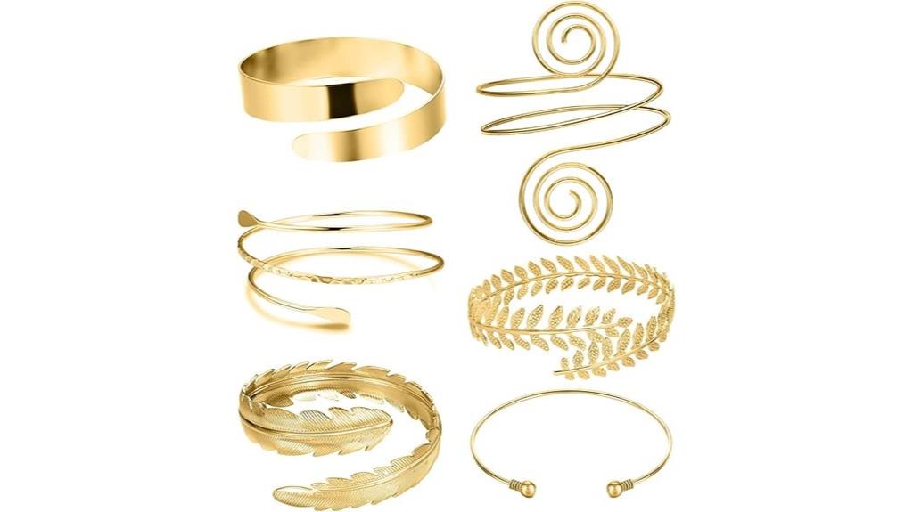 six piece women s arm cuffs