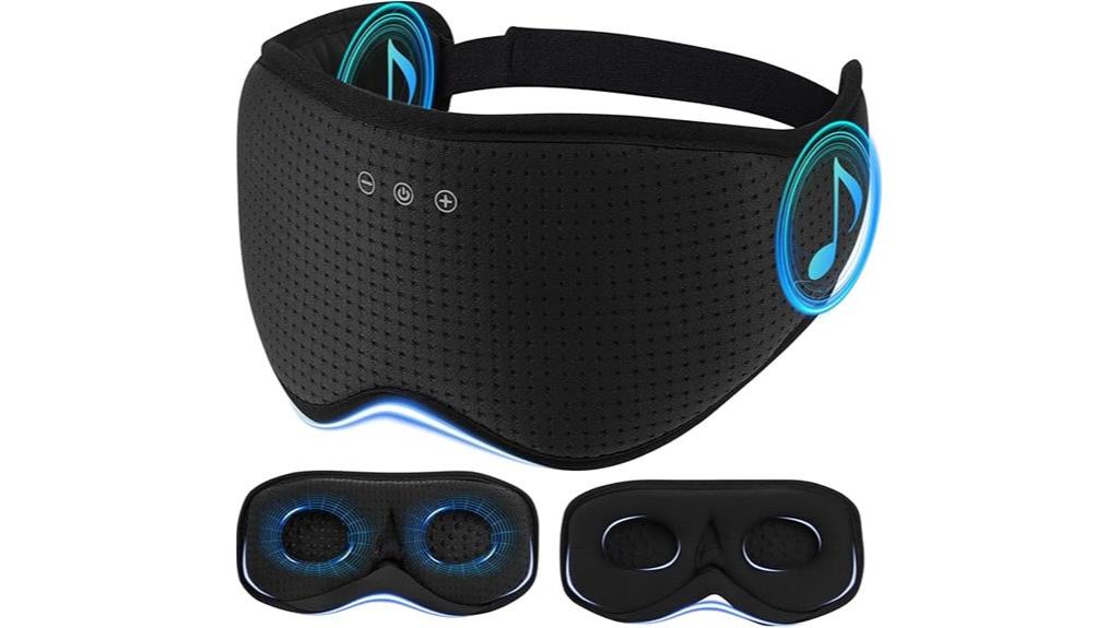 sleep mask with headphones