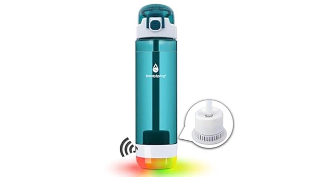 smart water bottle with filter