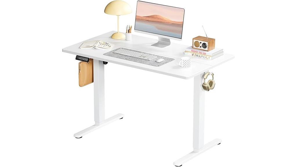 smug 40x24 electric desk