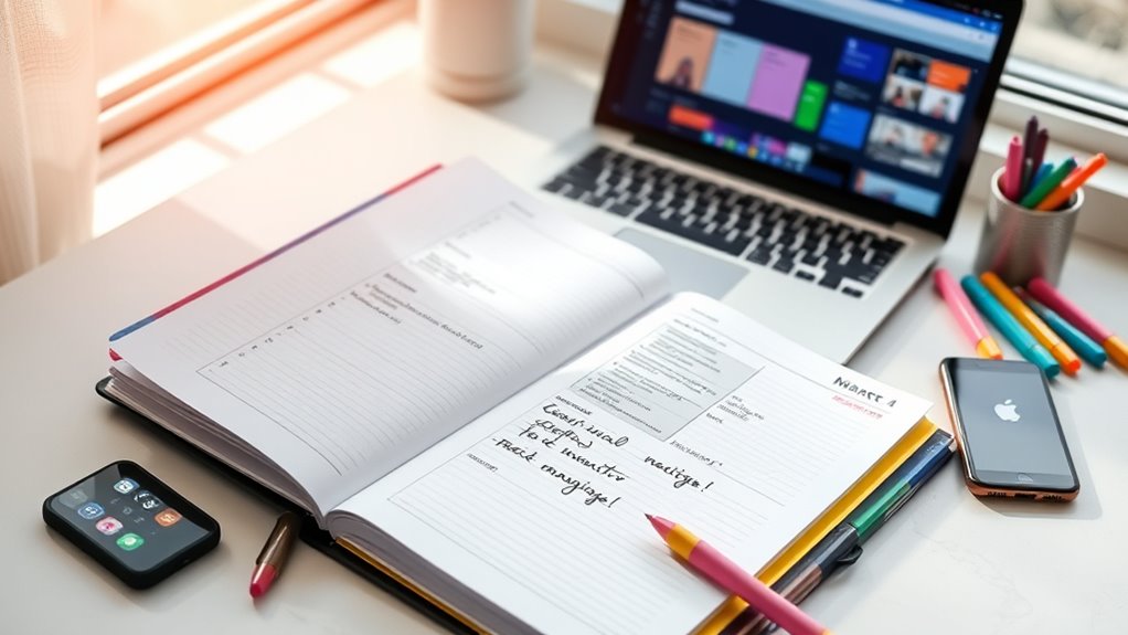 social media posting schedule