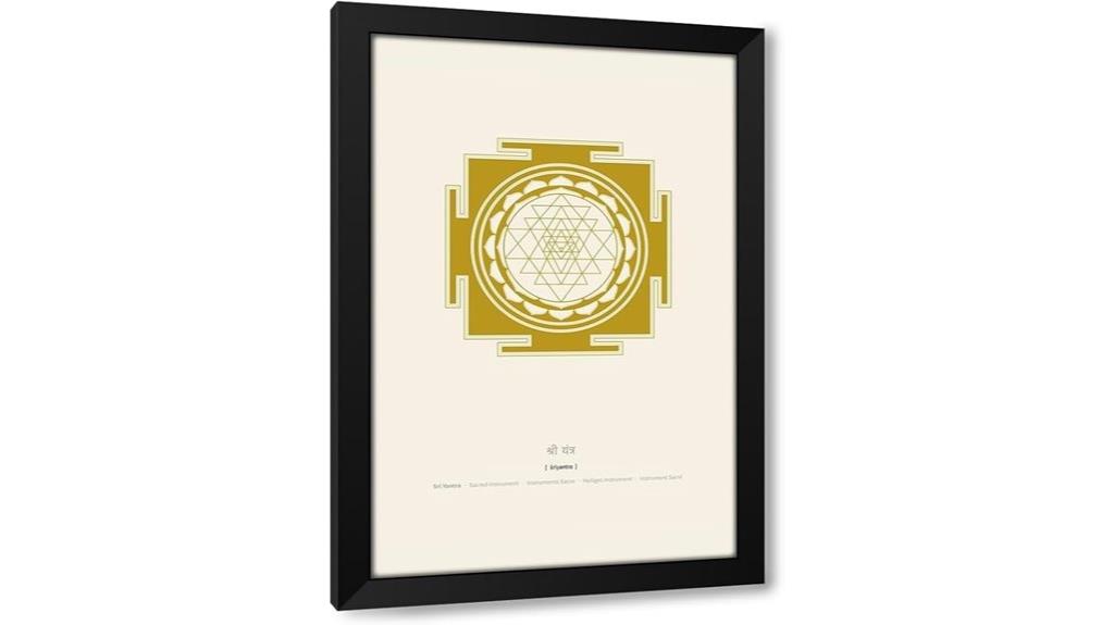 sri yantra mandala custom prints