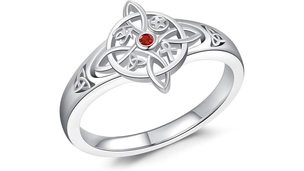 sterling silver celtic ring