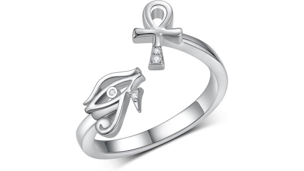 sterling silver thumb ring