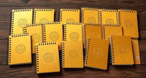 stylish spiral notebook collection