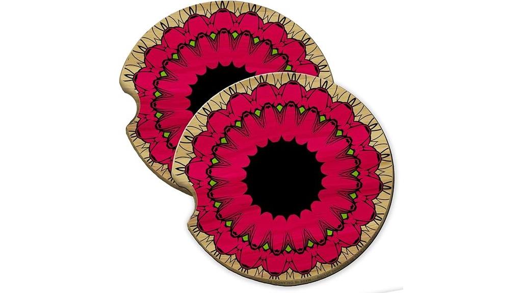 sunshine seed wood coaster