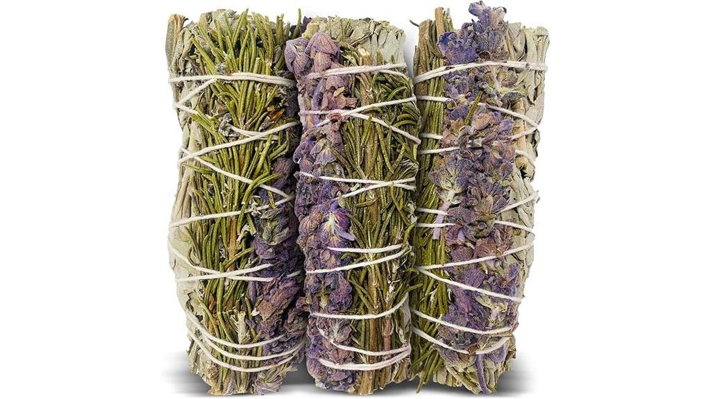 three pack sage smudge kit