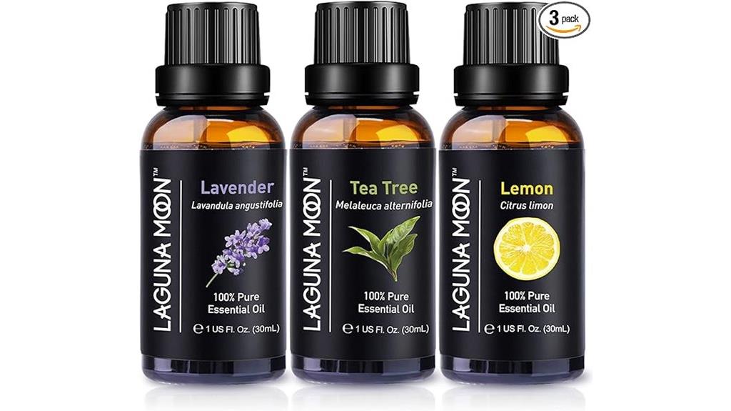 three piece essential oil set