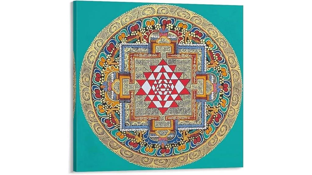 tibetan mandala wall art