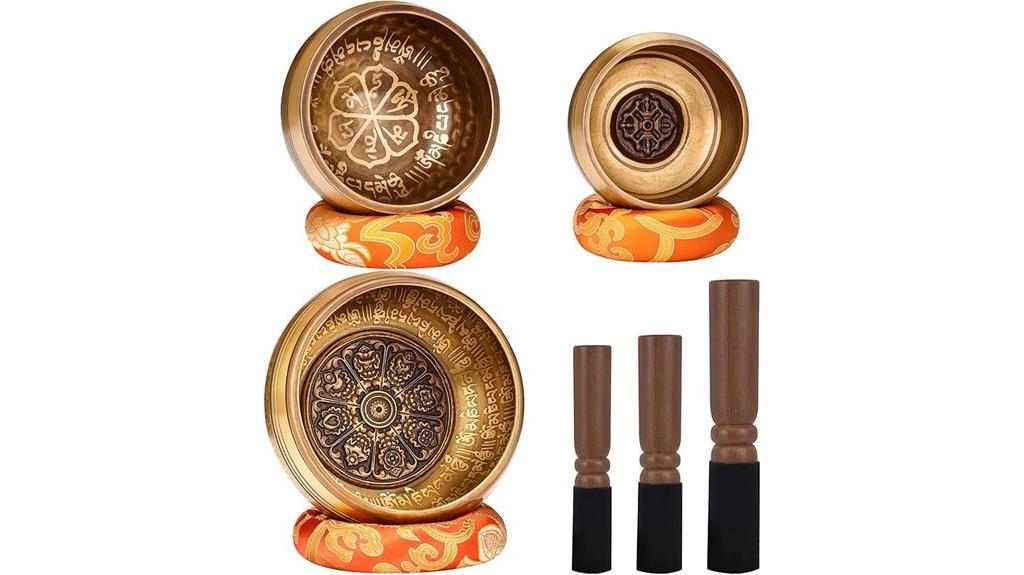 tibetan singing bowl set