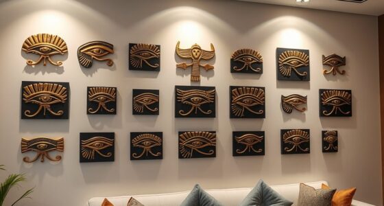top eye of horus art