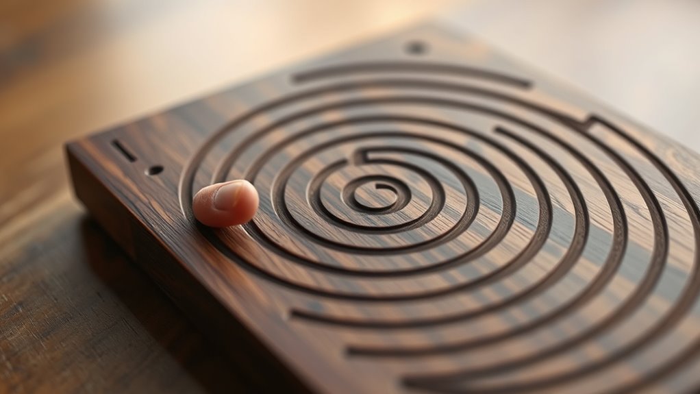 top finger maze meditation boards
