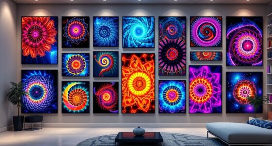 top fractal art posters