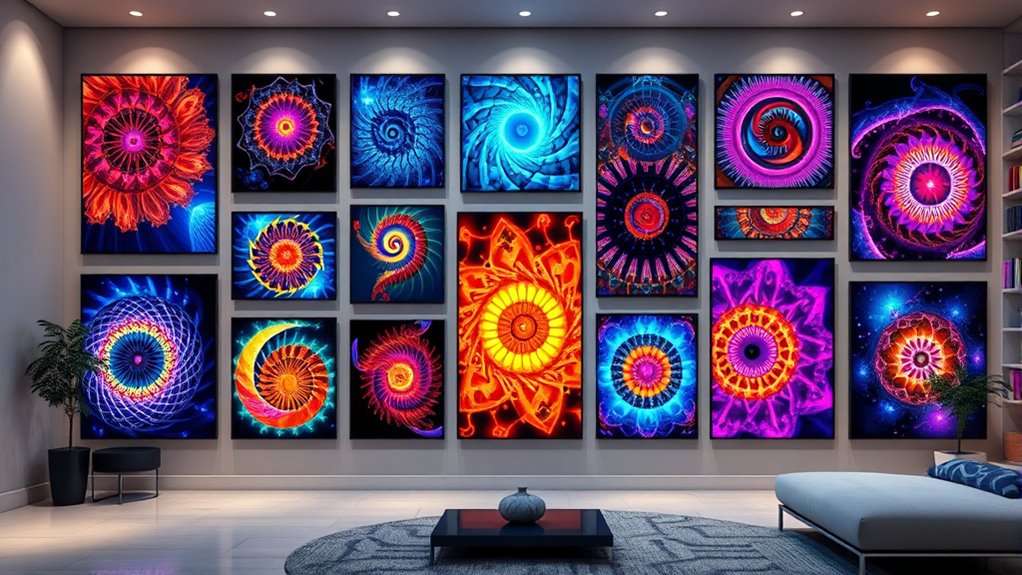 top fractal art posters