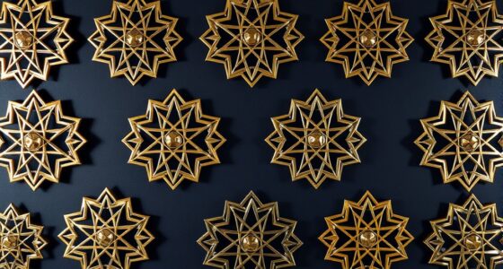 top hexagram wall decor
