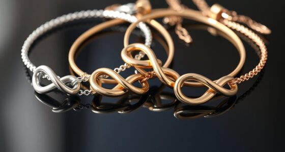 top infinity knot bracelets