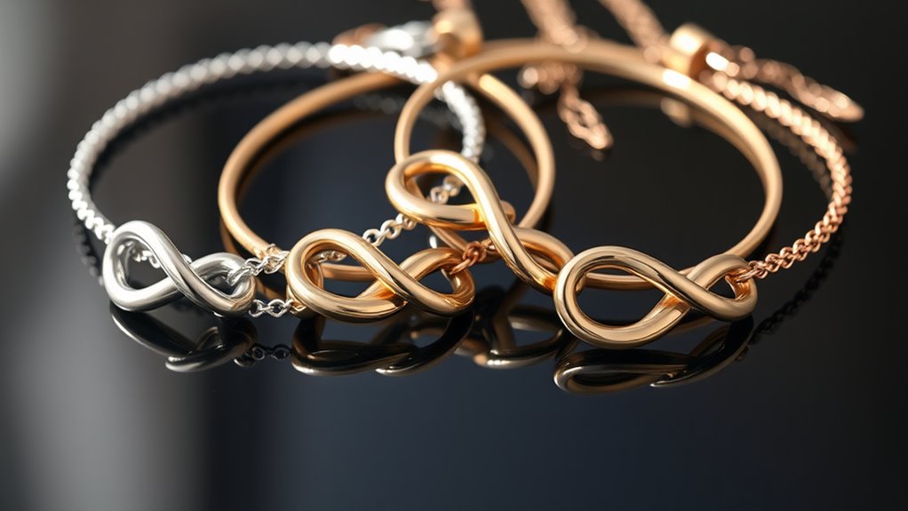 top infinity knot bracelets