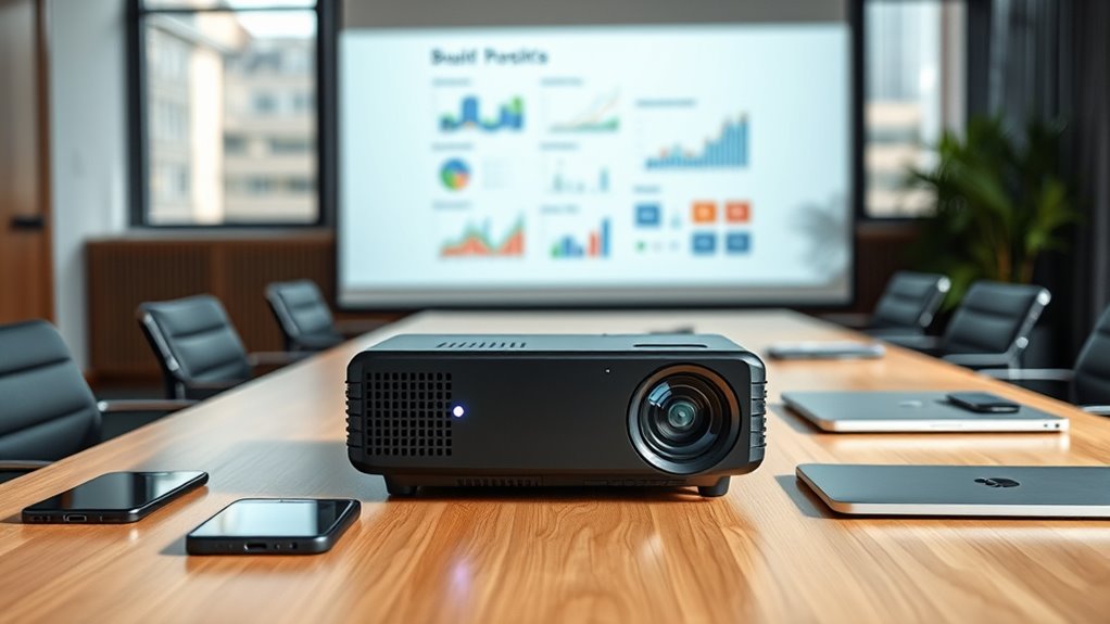 top portable business projectors
