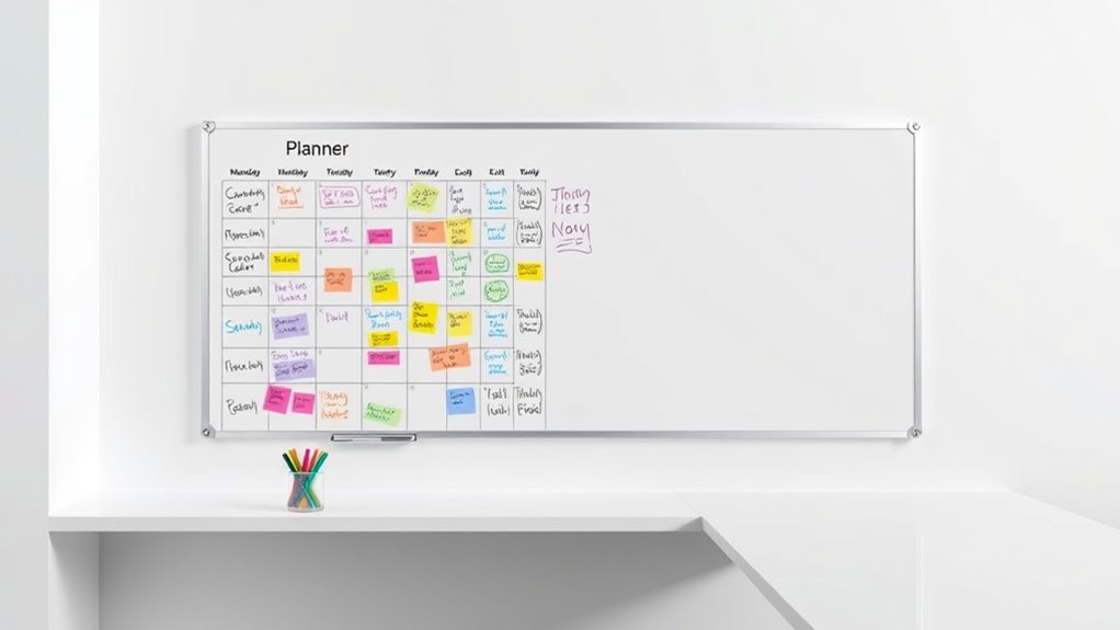 top reversible whiteboard planners