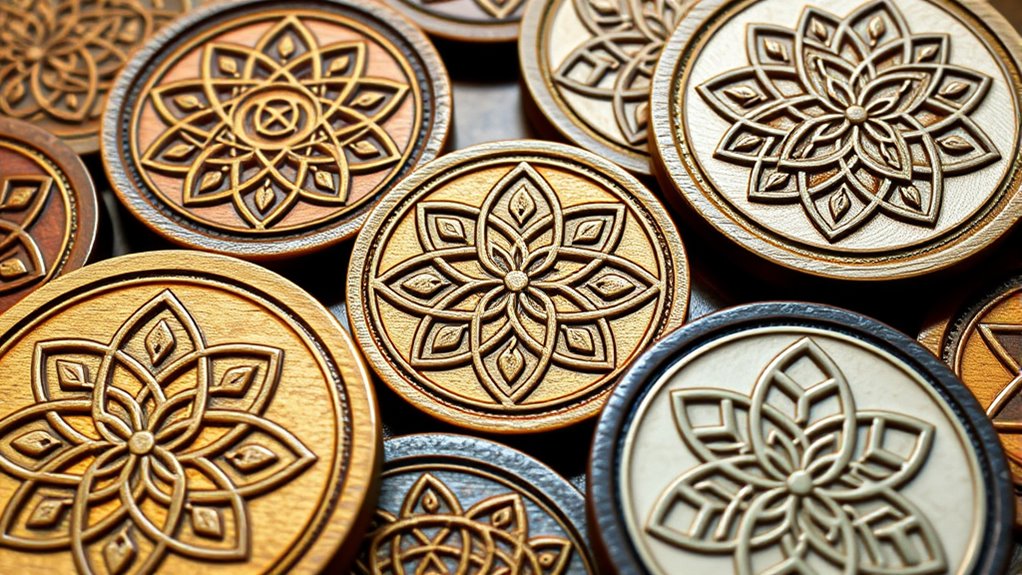 top seed of life coaster sets