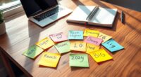 top sticky notes for goals