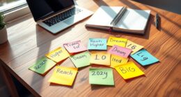 top sticky notes for goals