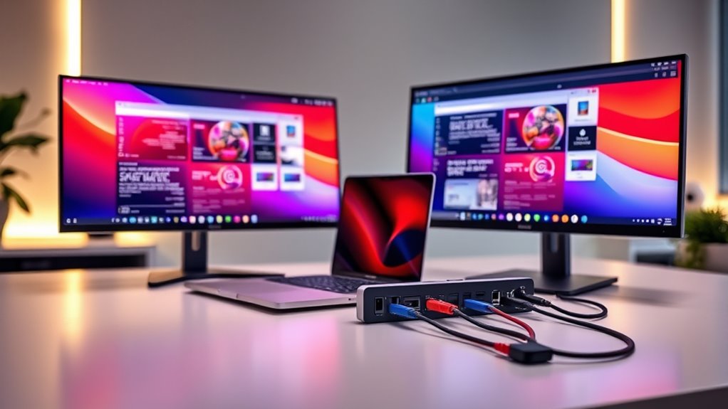 top usb c dual monitors