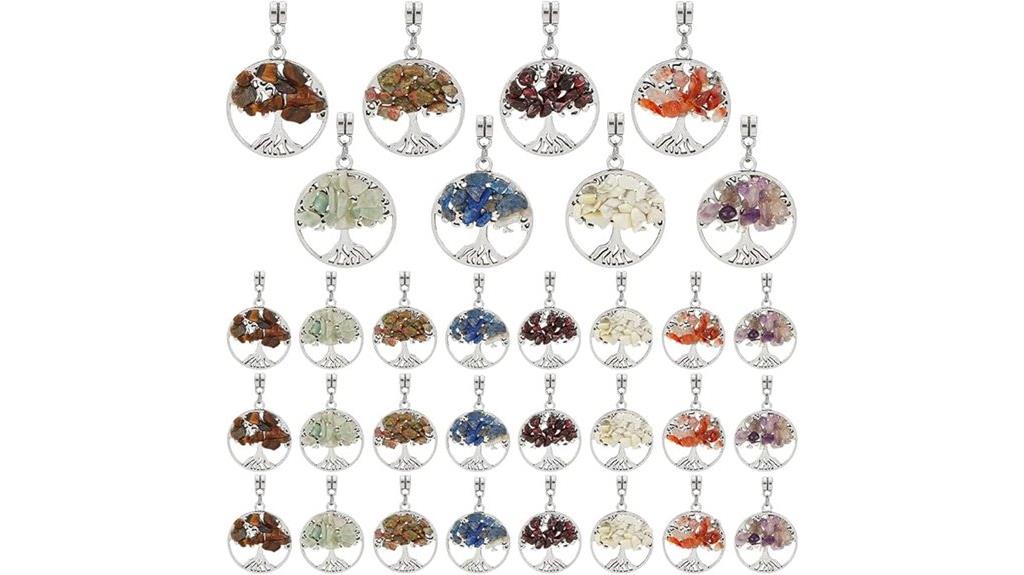 tree of life jewelry set