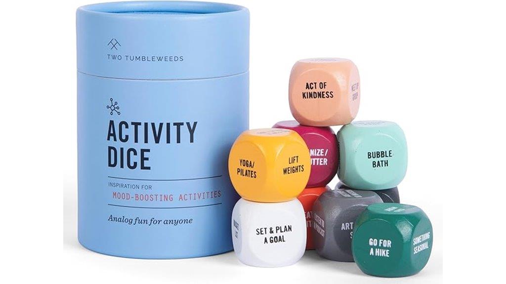 tumbleweeds mood boosting dice