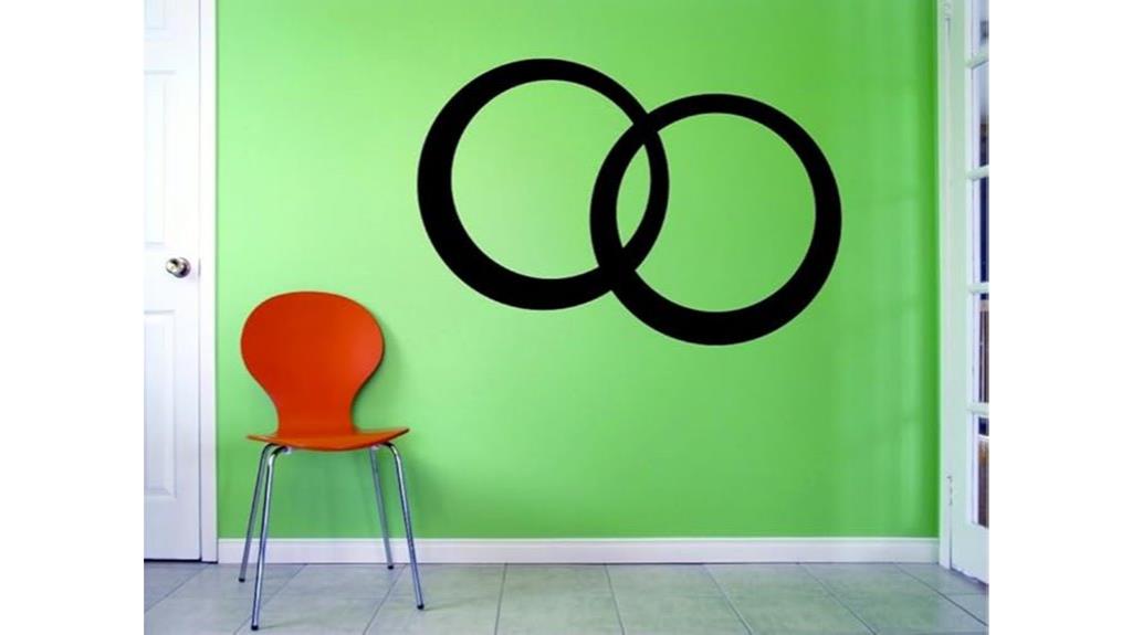 vesica pisces wall decal