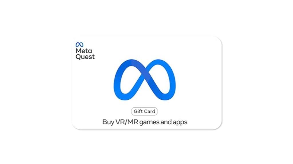 virtual reality gift card