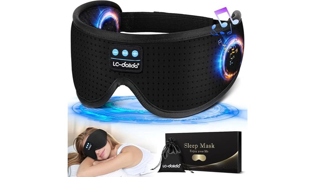 white noise bluetooth sleep mask